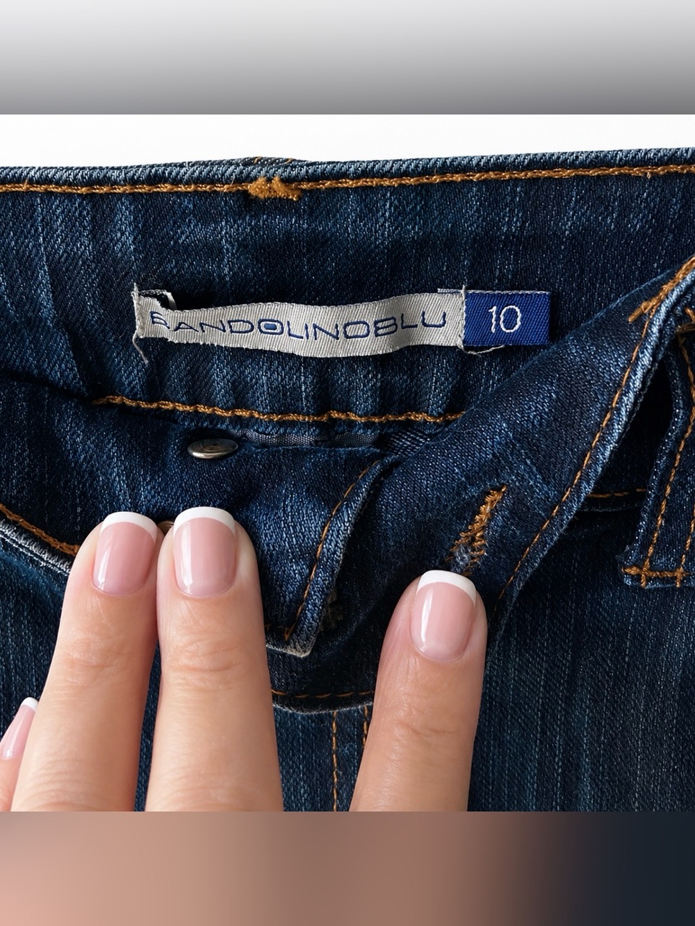 Bandolinoblu Arianna Bootcut Jeans Size 10 - Picture 5 of 6
